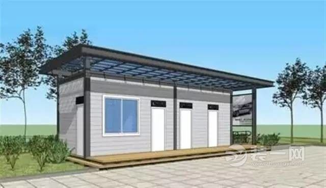 绵阳装修网城市绿道公厕装修效果图